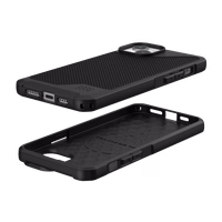 UAG Metropolis LT Magnetinis dėklas telefonui iPhone 15 Plus - juodas kevlaras