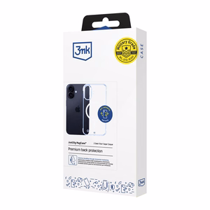 3mk Just20g MagDėklas iPhone 16 - skaidrus