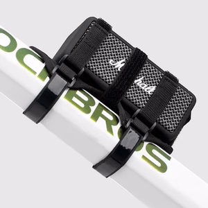 Rockbros 50210064001 Velcro dviračio dirželis Bluetooth garsiakalbiui arba gertuvei - juoda