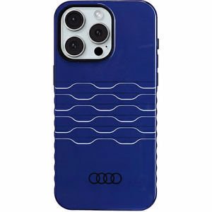 Audi IML MagSafe dėklas telefonui iPhone 15 Pro Max - mėlynas