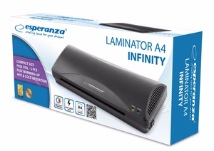 Esperanza EFL001 karšto ir šalto laminavimo aparatas, 250 mm/min., juodas