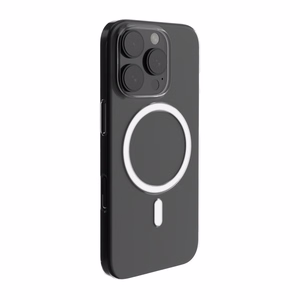 Puro 03 Mag MagSafe silikono dėklas iPhone 16 Pro Max - skaidrus