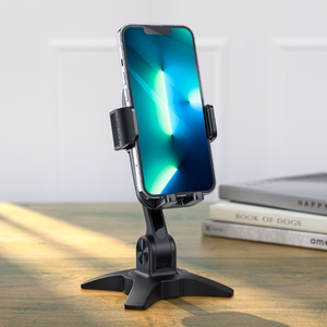 Acefast gravitacinis telefono laikiklis juodas (E10)