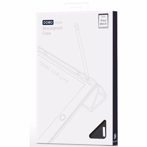 DUX DUCIS dėklas DOMO sulankstomas su pieštuko laikikliu iPad mini 7/6 juodas