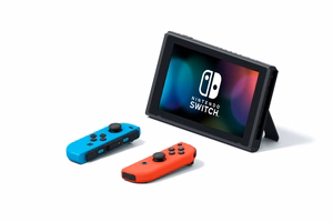 Nintendo Switch nešiojamoji žaidimų konsolė 15,8 cm (6.2") 32 GB Lietimui jautrus ekranas „Wi-Fi“ Mėlyna, Pilka, Raudona