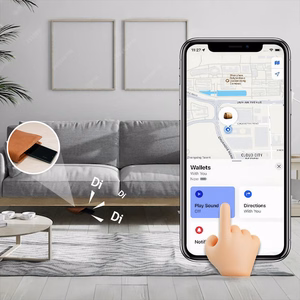 MiLi MiCard HD-P16-C Bluetooth Tracker for Apple Find My, Black