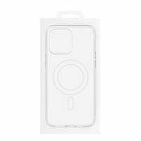 Akrilinis magnetinis dėklas Iphone 14, skaidrus