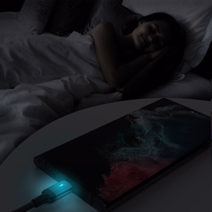 Joyroom Extraordinary Series A10 USB-A / USB-C 3A kabelis 1.2 m - juodas