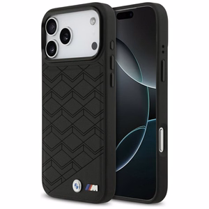 BMW M Shape Logo MagSafe dėklas telefonui iPhone 17 Pro Max - juodas