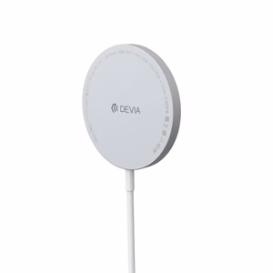 "Devia" belaidis įkroviklis "Smart magnetic" 15W, baltas