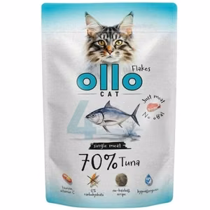 OLLO Cat No. 4 Tuna Mono - šlapias kačių maistas - 85g