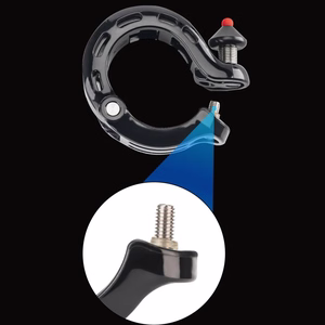 Rockbros 34210028001 Q formos dviračio skambutis - juoda