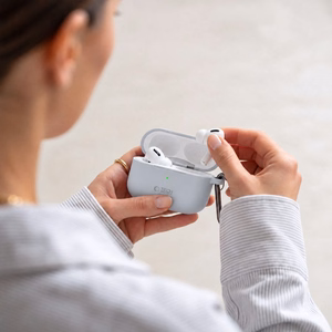 Tech-Protect Силиконовый чехол Hook для AirPods Pro - серый