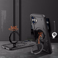 Hybrid Armor Trendy dėklas telefonui su MagSafe iPhone 16 Plus - juodas