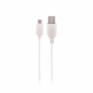 "Maxlife MXTC-01" įkroviklis 1x USB 2,1A baltos spalvos + USB-C laidas