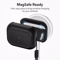 ESR Orbit Halolock Magnetinis su MagSafe Apple AirPods Pro 1/2 - Juodas