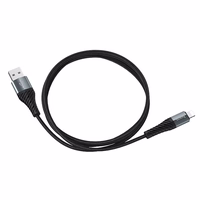 Kabelis USB-A į Lightning Hoco 2,4A 1 m X38 juodas