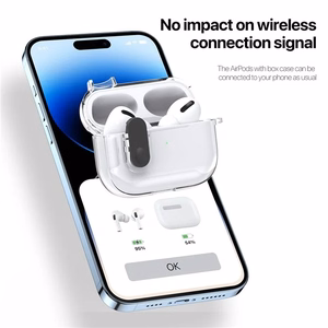 Dėklas Dux Ducis PECL Apple AirPods Pro skaidrus