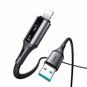 Joyroom S-A60 StarTalk 3A USB-A – Lightning laidas, 1.2m, juodas