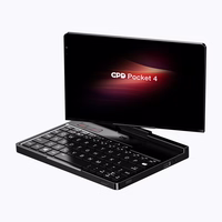GPD Pocket 4 Ryzen 7 8840U/8" WQXGA (2560x1600) jutiklinis ekranas 144 Hz IPS/x360/LAN/16 GB/SSD 1 TB/BT/BLKB/FPR/x360/Radeon 780M 3 GB/Win 11 Graphite