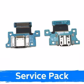 Krovimo lizdas skirtas Samsung T700 Tab S 8.4'' su lanksčiąja jungtimi / plata originalus (Service Pack)