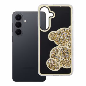 Чехол для Samsung S26 PLUS Teddy Bear золотой