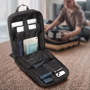 Wozinsky Premium vandeniui atsparus nešiojamojo kompiuterio kuprinė - juoda