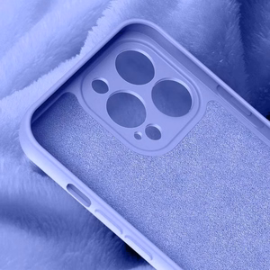 Silikoninis dėklas telefonui Xiaomi Redmi Note 11 Pro 5G / 11 Pro / 11E Pro - šviesiai violetinis