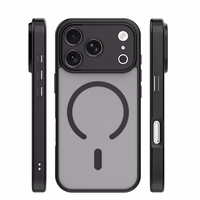 Mag Matt dėklas iPhone 17 Pro 6,3'' juodas