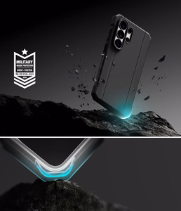 Ringke Onyx Alfa Magsafe Dėklas for Samsung Galaxy S26 Ultra - juodas