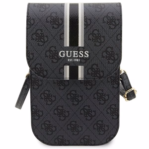 Guess rankinė GUWBP4RPSK juoda Piniginė 4G Juostelės