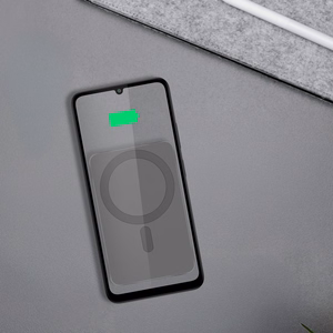 Krüger&Matz magnetinė belaidė išorinė baterija, 5000 mAh, pilka