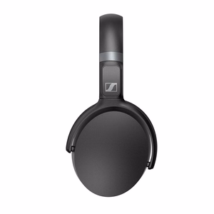 Sennheiser HD 450BT belaidės ausinės ant galvos muzikai Bluetooth juodos