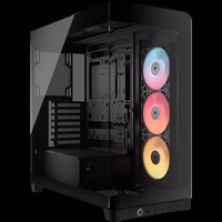 Corsair 4500X RS-R ARGB Tempered Glass Mid-Tower, Black „Midi Tower“ Juoda