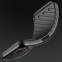 Thunder Case skirtas Motorola Moto G62 5G silikoninis apsauginis dėklas juodas