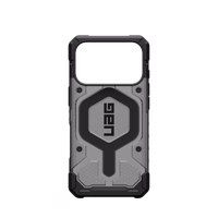 UAG Pathfinder Clear MagSafe Dėklas iPhone 17 Pro - Gray/Juodas