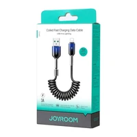 USB-A - Lightning kabelis Joyroom S-A43 1.5m juodas