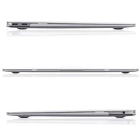 Tech-Protect SmartShell dėklas MacBook Air 13" M2 / M3 / 2022-2024 - Skaidrus-blizgantis
