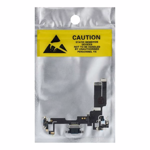 Kabelis USB įkrovimui IPHONE 14 juodas