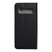 SMART Dėklas telefonui Knyga SAMSUNG S10 juodas