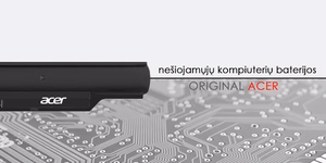 Nešiojamo kompiuterio baterija ACER KT.00303.002 4850 mAh, Original