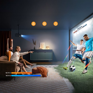 Yaber K2s Pro LCD FullHD 1080p Multimedia Projector with JBL Speakers and Subwoofer - Juodas
