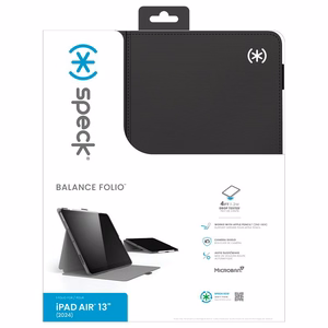 Speck Balance Folio atverčiamas dėklas, skirtas iPad Air 13" (2026–2024), juodas
