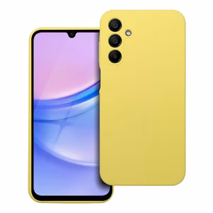 Чехол для Samsung A15 5G / A15 4G Silicone 2mm жёлтый