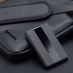 Išorinė baterija Forcell F-Energy Energo P10K2 QC3.0 PD 3A 22,5W 10000 mAh juoda