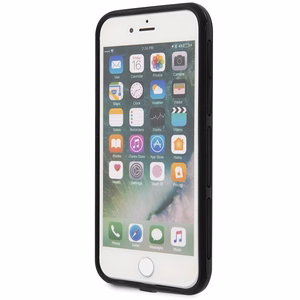 Ferrari Racing Shield dėklas telefonui iPhone 7 / 8 / SE 2020 / SE 2022 - Pusiau skaidrus