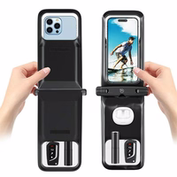 USAMS vandeniui atsparus dėklas podwójne 6.7" IP68 juodas FSD1401 (YD014)