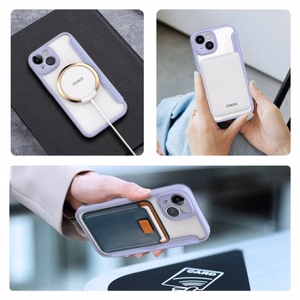 Dėklas Dux Ducis Skin X Pro skirtas iPhone 14 violetinis