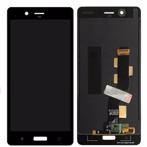 LCD Display Compatible With Nokia 8 Black HQ