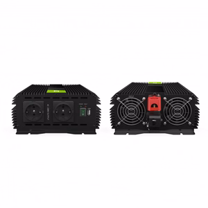 Green Cell PRO power inverter, 12 V DC to 230 V AC, 2000 W continuous / 4000 W surge, modified sine wave